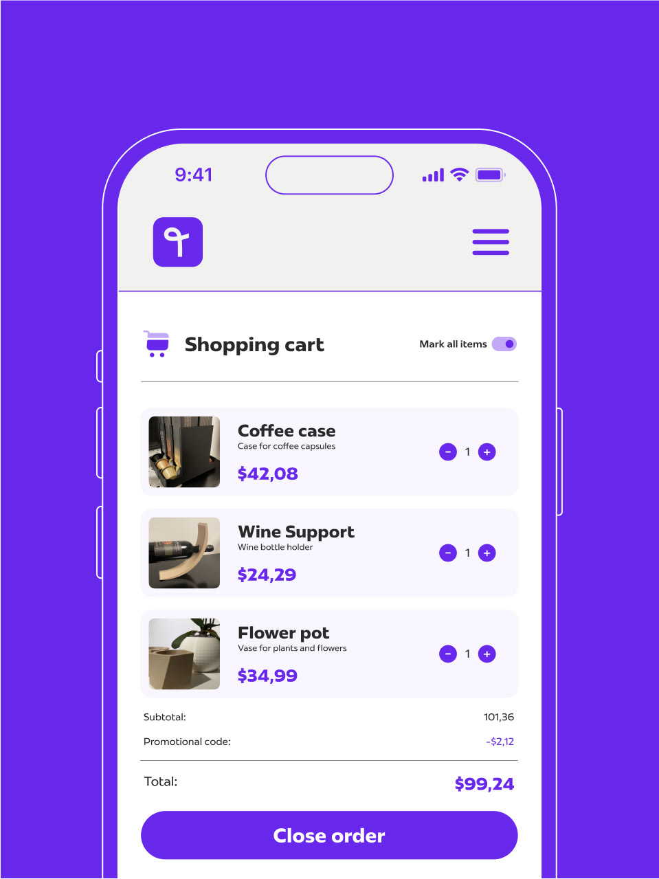 Checkout Mockup